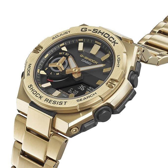 G1234 G-Shock GST-B500GD-9ADR Analog-Digital Watch with Tough Solar - Carbon Core Guard - Image 5