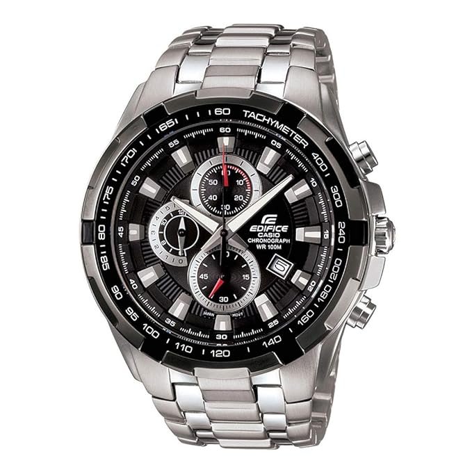 Chronograph Black Dial Men's Watch-EF-539D-1AVDF (ED369)