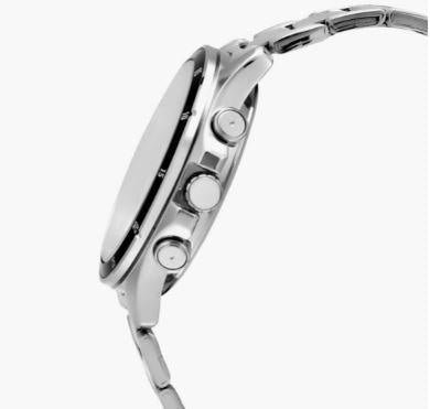ENTICER MEN MTP-1374D-1AVDF - A832 : Silver Multi-Dial - Men's Watch - Image 3
