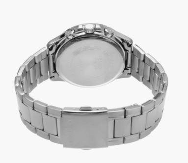 ENTICER MEN MTP-1374D-1AVDF - A832 : Silver Multi-Dial - Men's Watch - Image 5