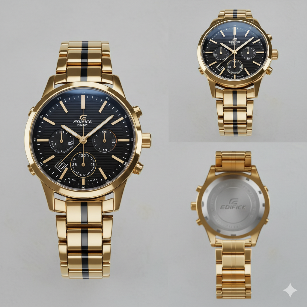 Edifice TCW-S2000 Golden - Image 3